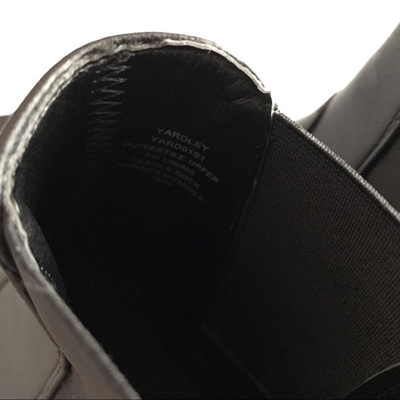 Steve Madden Yardley Platform Chelsea Boot Black 8 - Picture 7 of 11